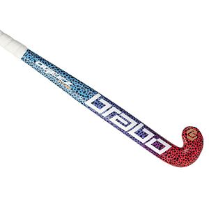 Brabo O geeze leopard pink hockey stick jr