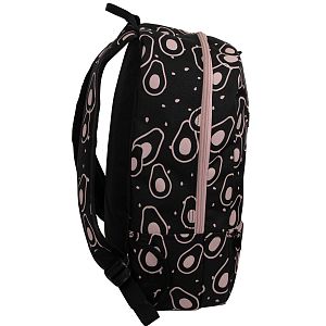 Brabo-Backpack-Fun-Avacado-Black/Pink
